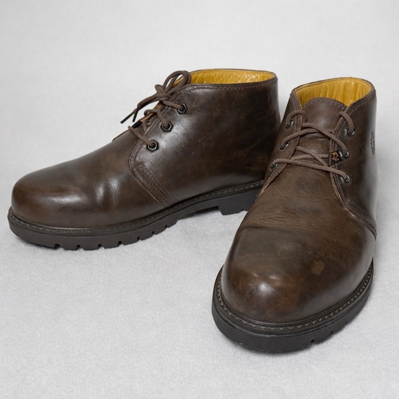 Vintage Havana Joe Brown Leather Chukka Boots – EU 46 (US 12–12.5) main image 8